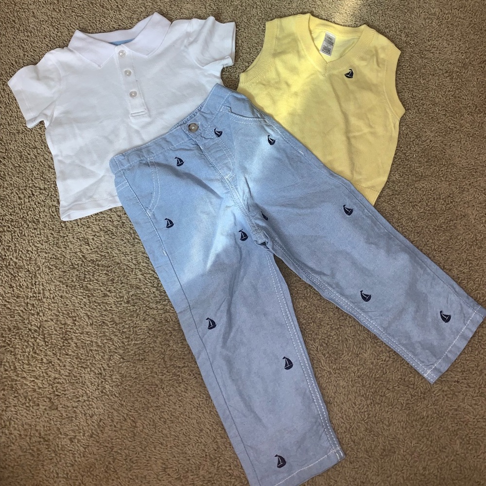 Little Me 24 Months 3 Piece Outfit